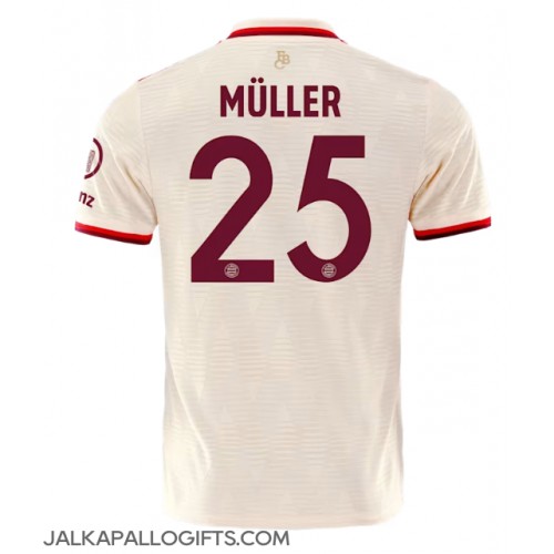 Bayern Munich Thomas Muller #25 Kolmaspaita 2024-25 Lyhythihainen